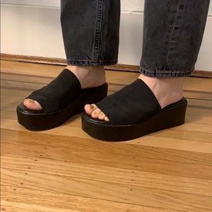 Platform Slinky Sandal